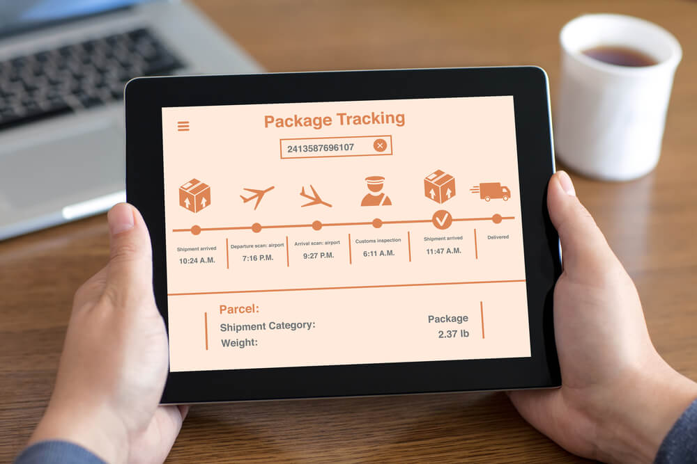 Package Tracking on the Tablet